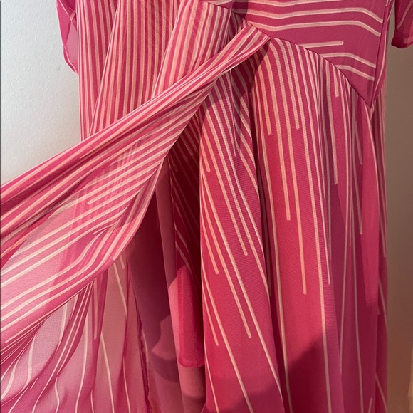 BGBGMAXAZRIA Sunburst High/Low Chiffon Dress - Picture 13 of 17